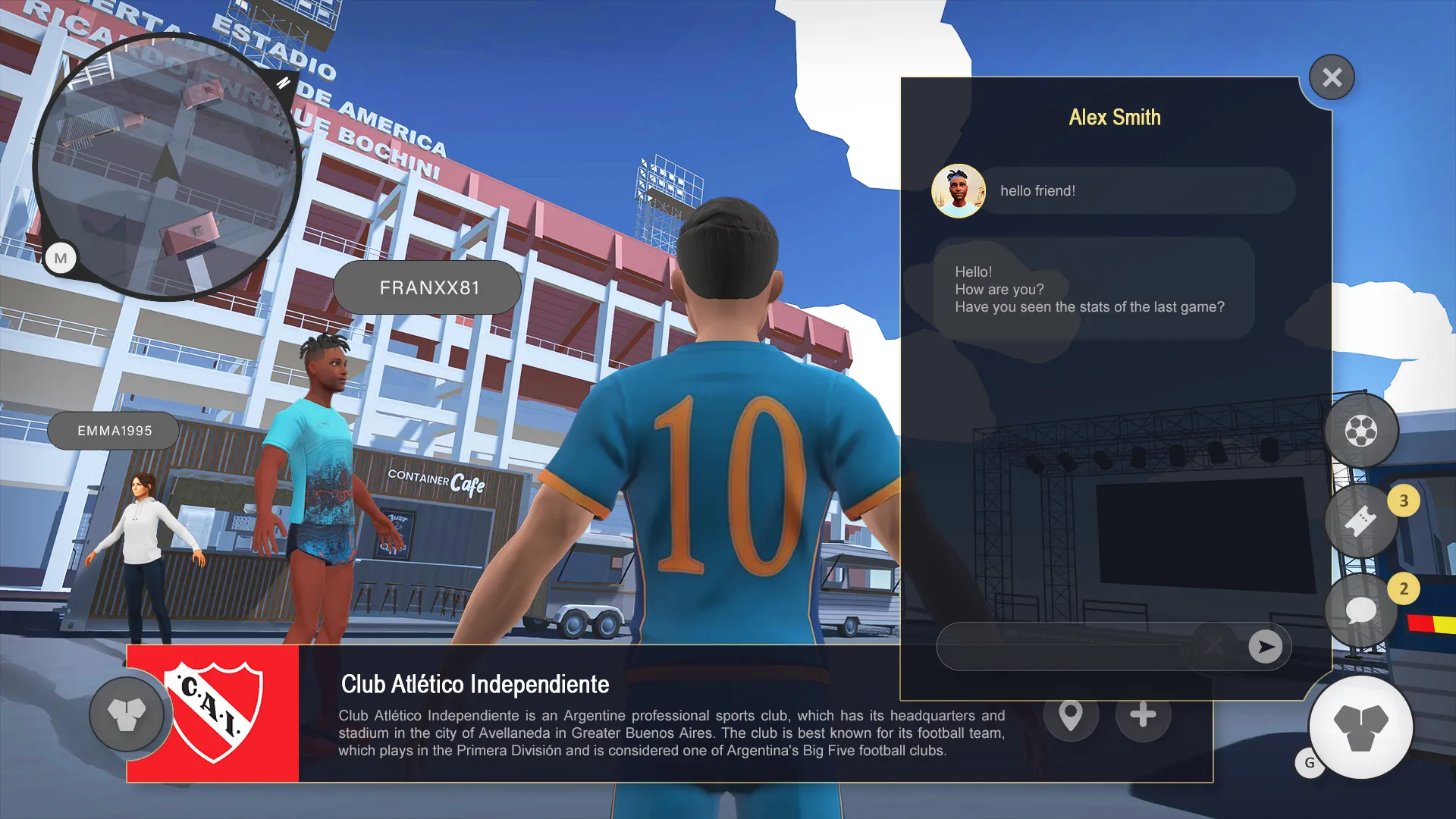 Gameplay Screenshot of Guardians of the ball Metaverse